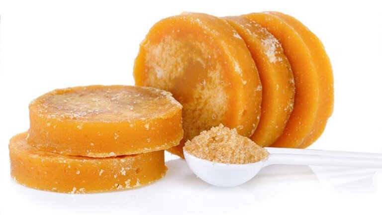 Jaggery With Warm Water